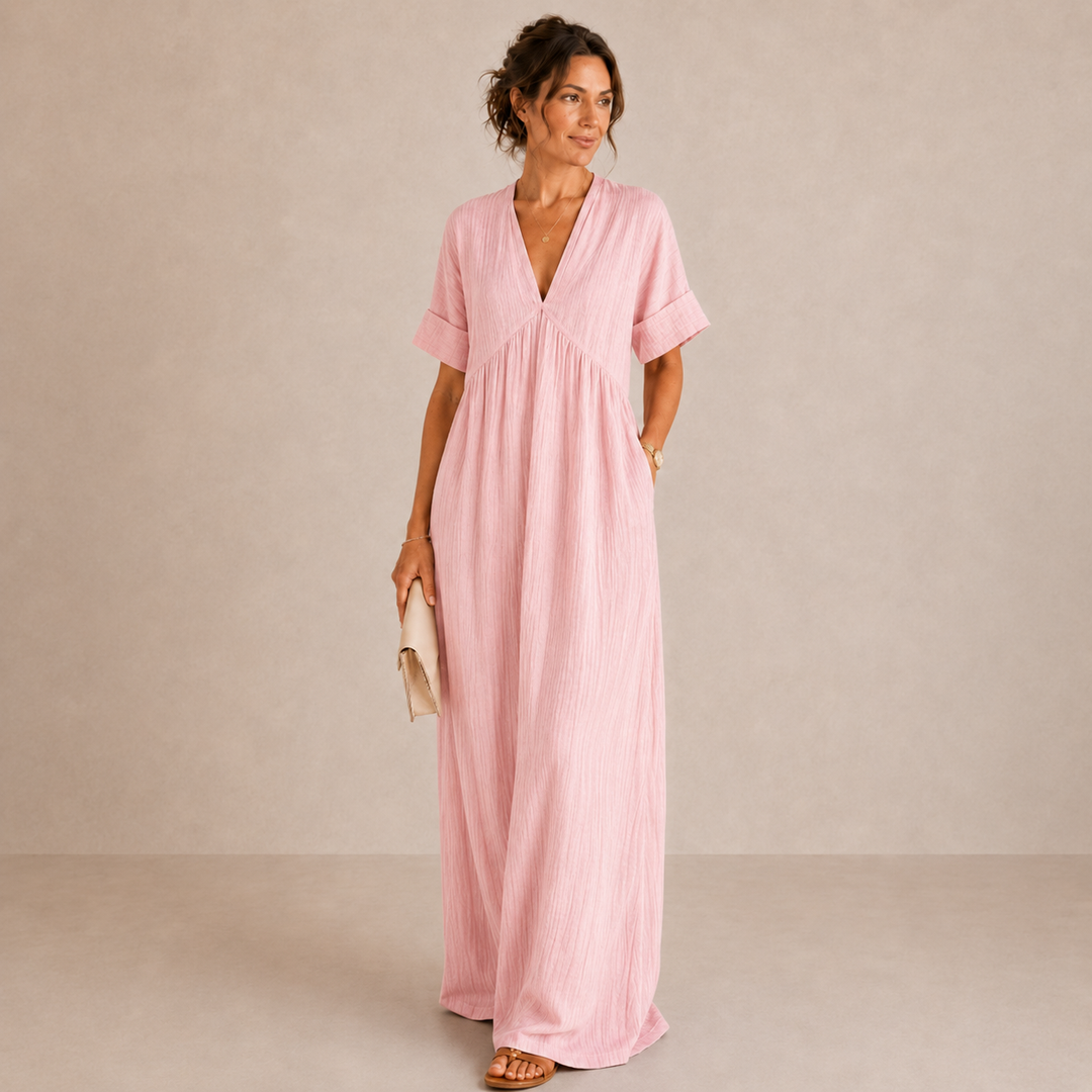 Rilena – Maxi Drappeggiato Abito