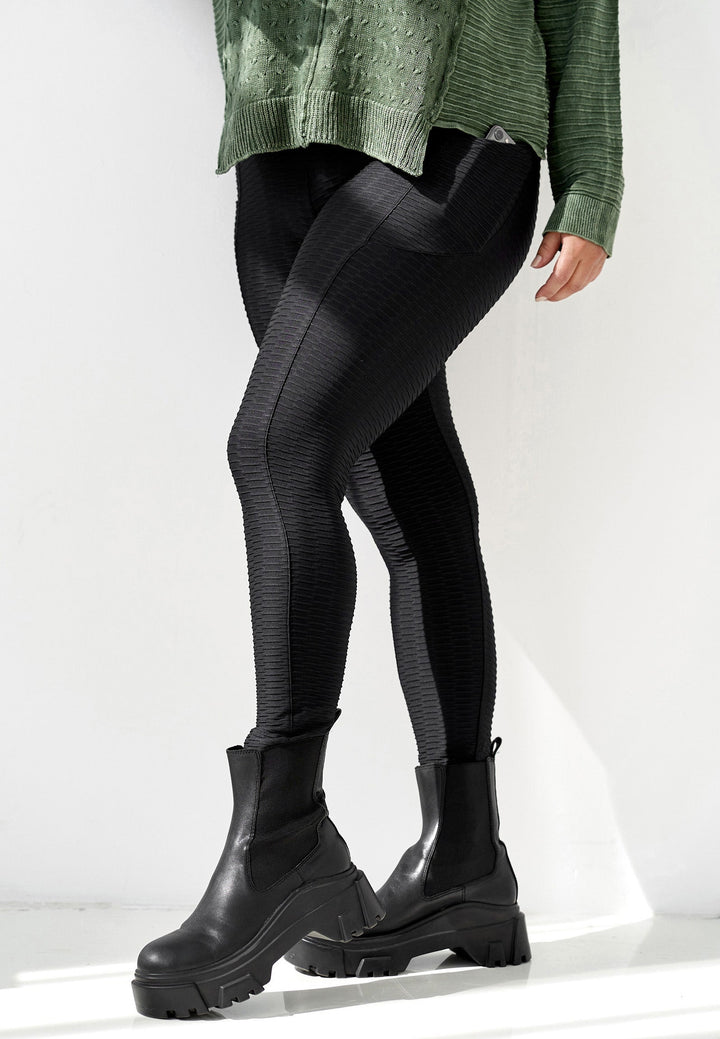 Leonora - Leggings in Viscosa a Coste