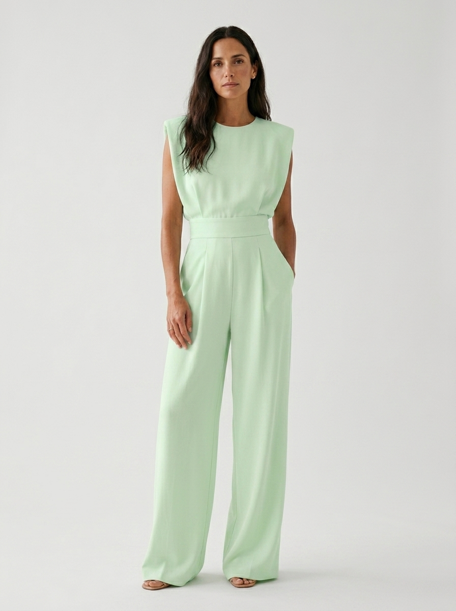 Neraya – Con Spalline Imbottite in Tessuto Stretch Tuta
