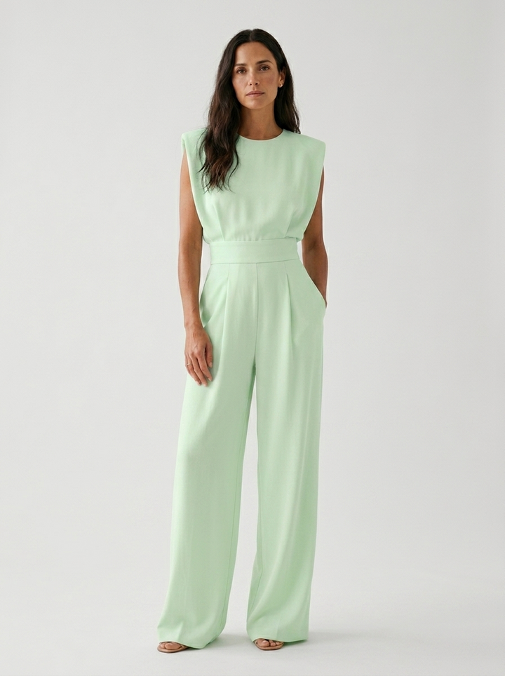 Neraya – Con Spalline Imbottite in Tessuto Stretch Tuta