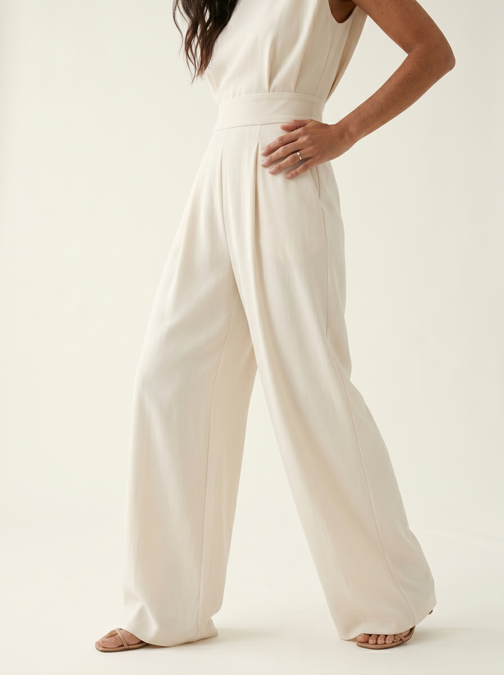 Neraya – Con Spalline Imbottite in Tessuto Stretch Tuta