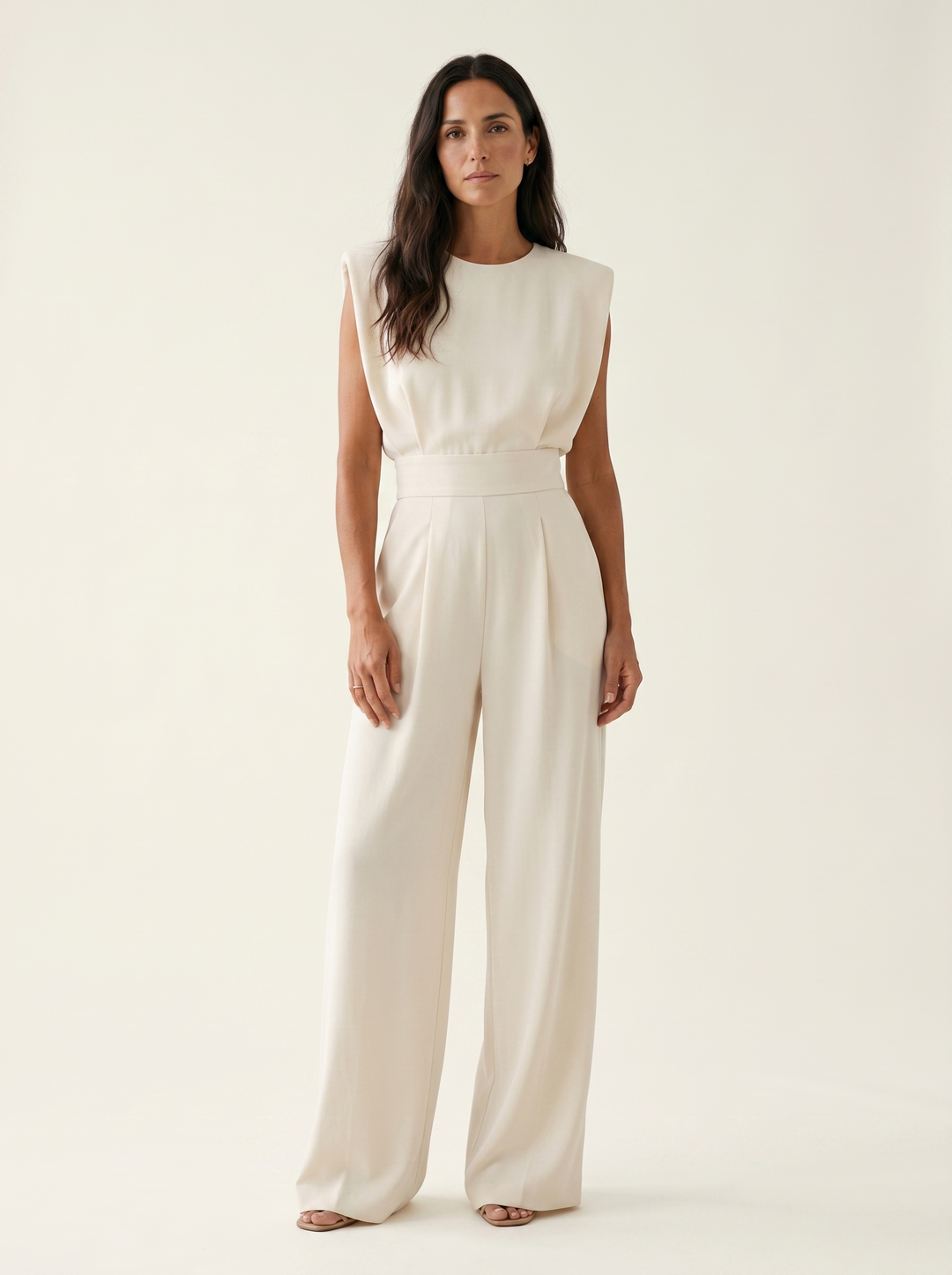 Neraya – Con Spalline Imbottite in Tessuto Stretch Tuta