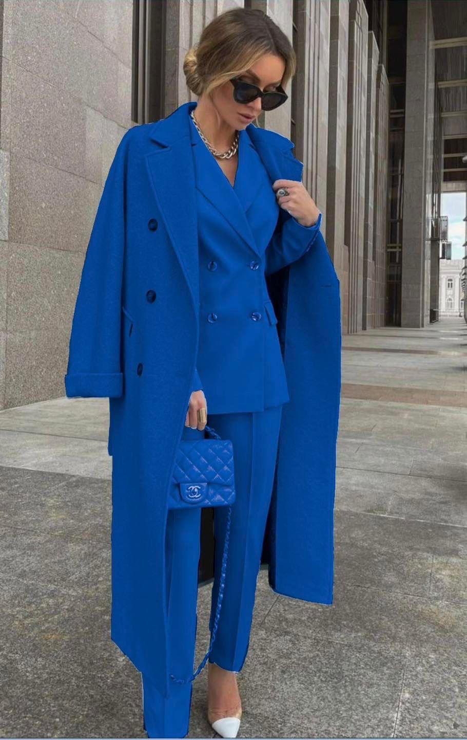 Cavendish - Set di Cappotto e Completo Italiano Raffinato