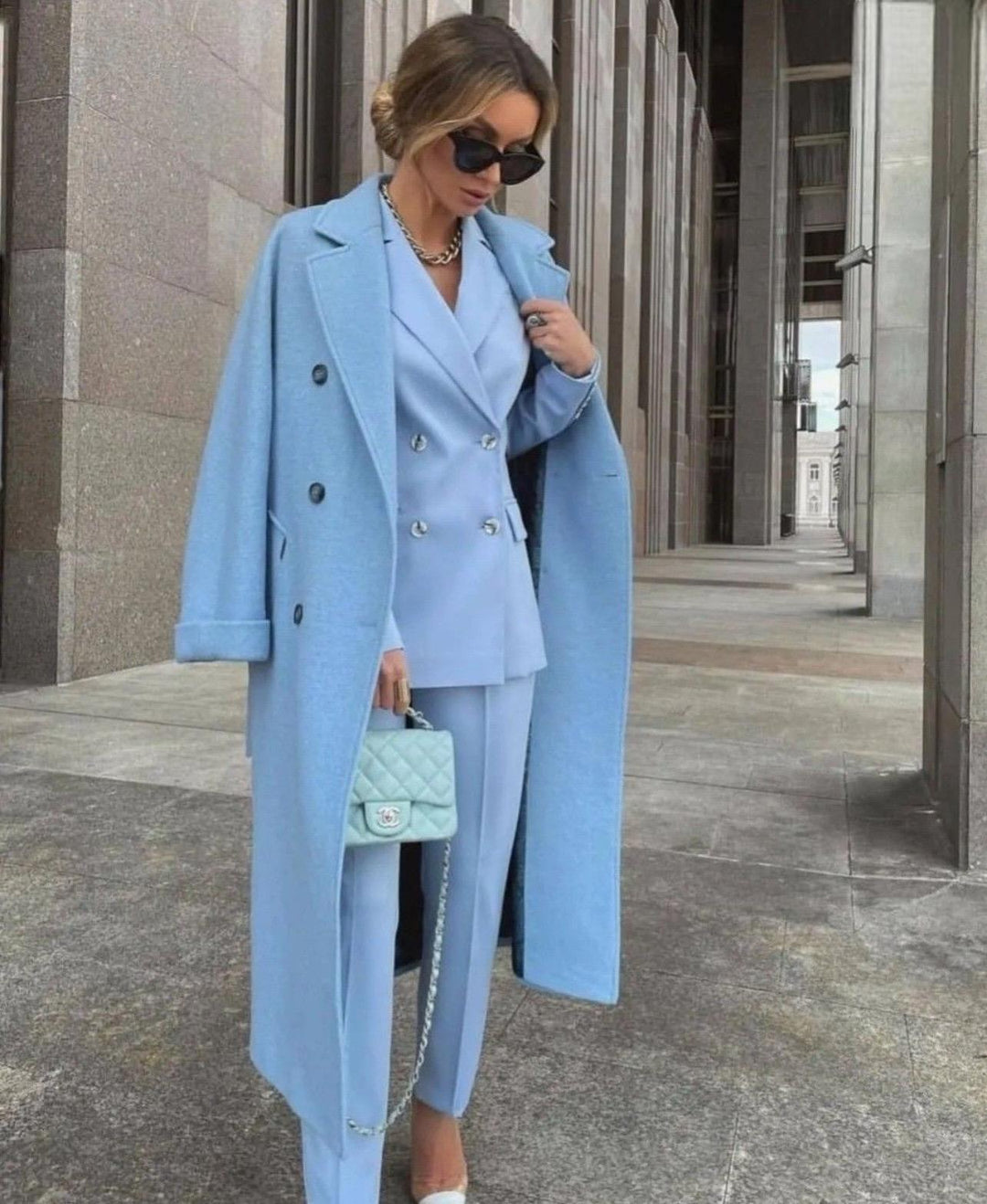 Cavendish - Set di Cappotto e Completo Italiano Raffinato