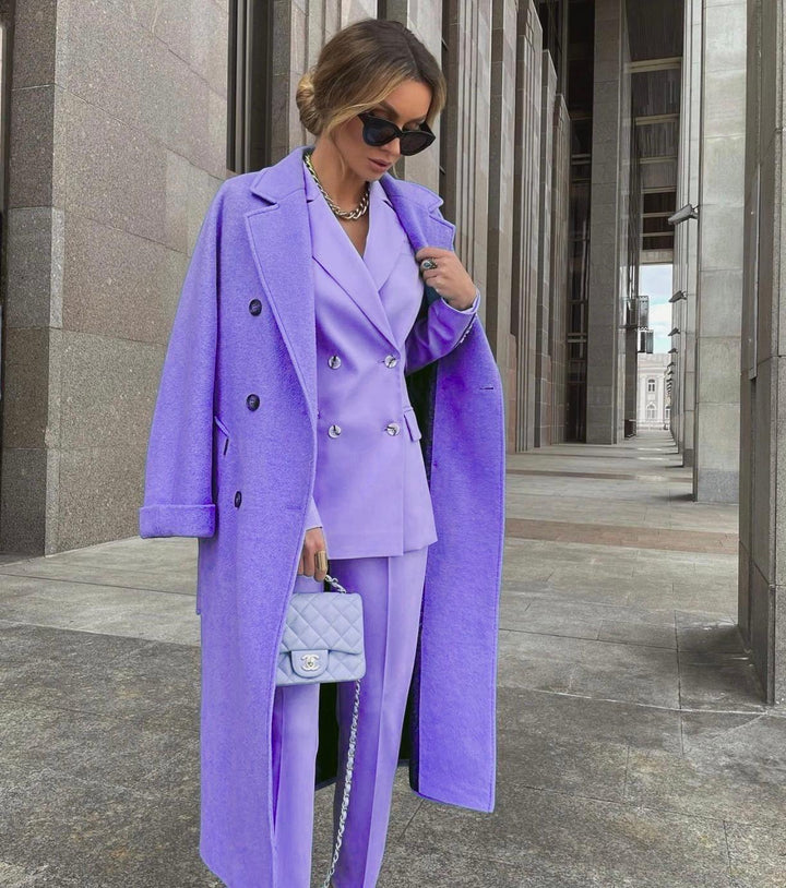 Cavendish - Set di Cappotto e Completo Italiano Raffinato