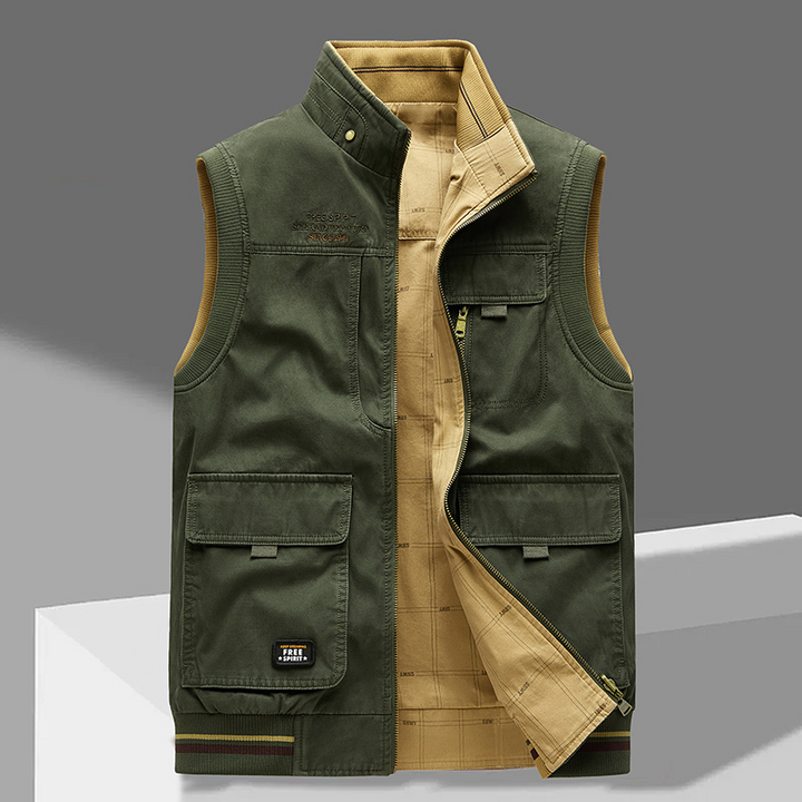 Grosvenor - Gilet in Tessuto Tecnico Snodato