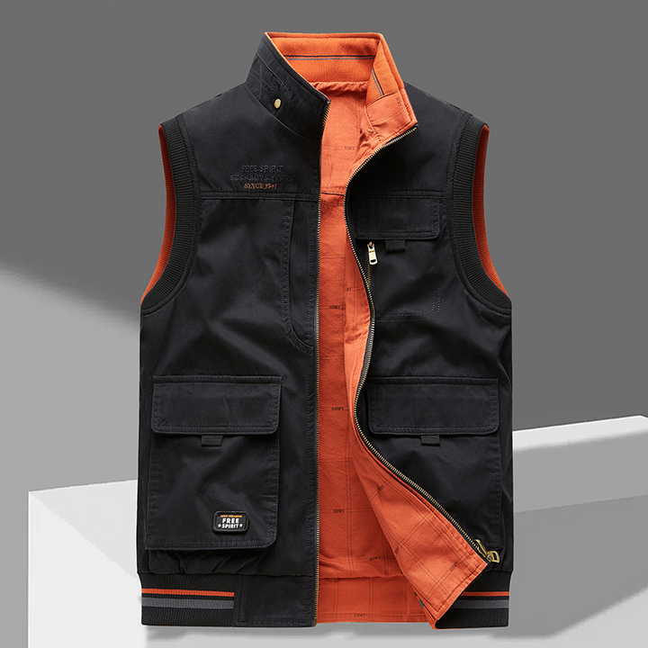 Grosvenor - Gilet in Tessuto Tecnico Snodato