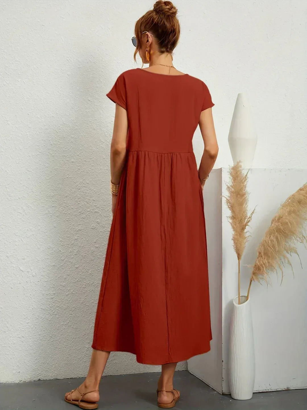 Calira – Midi in Cotone Abito