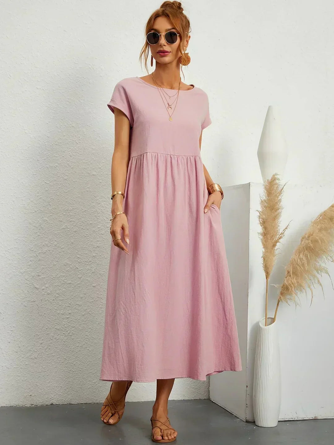 Calira – Midi in Cotone Abito