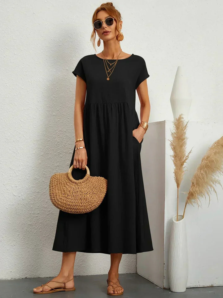Calira – Midi in Cotone Abito