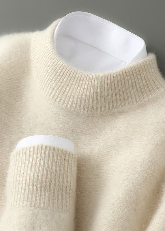 Orvyn – A Maglia Fine in Misto Cashmere, Maglione