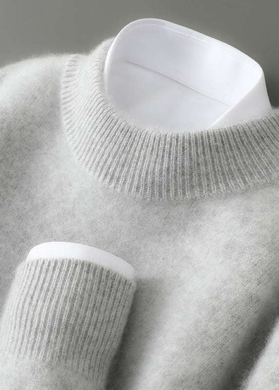 Orvyn – A Maglia Fine in Misto Cashmere, Maglione