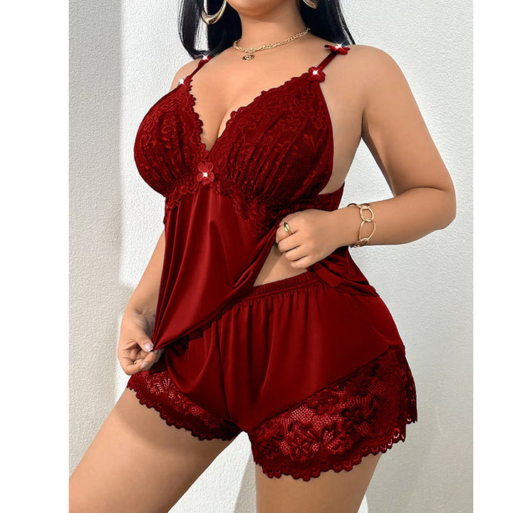 Virela – Con Spalline Regolabili in Pizzo, Set Babydoll
