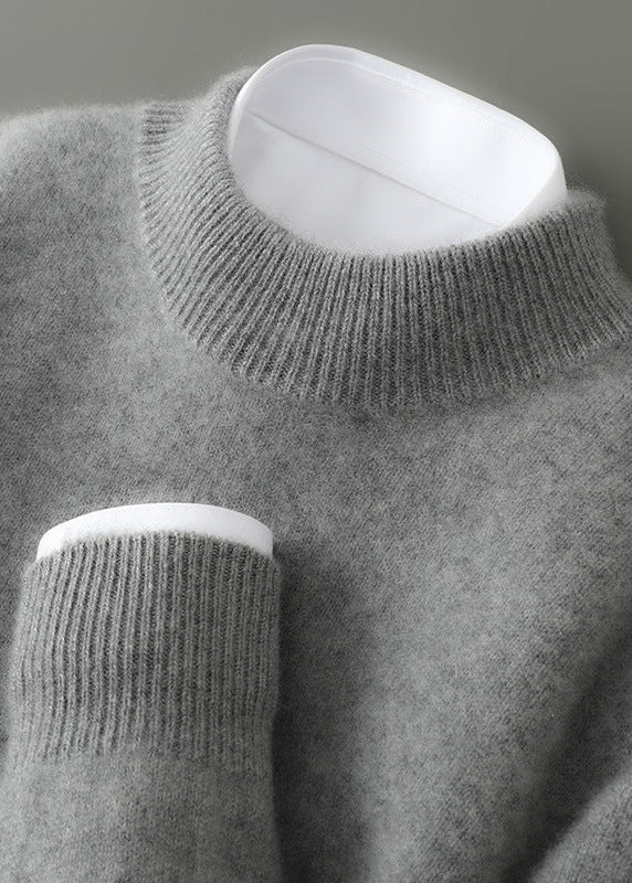 Orvyn – A Maglia Fine in Misto Cashmere, Maglione