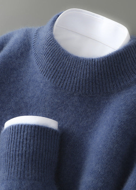 Orvyn – A Maglia Fine in Misto Cashmere, Maglione