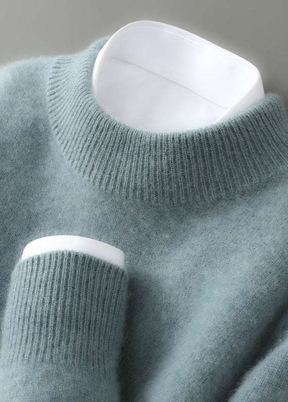 Orvyn – A Maglia Fine in Misto Cashmere, Maglione