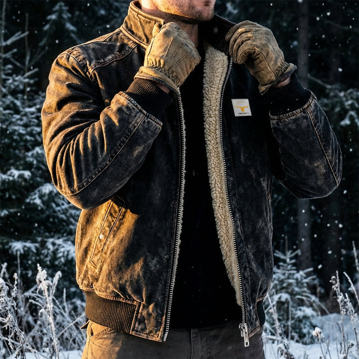 Ravenscourt - Giacca in Ecopelle Termica