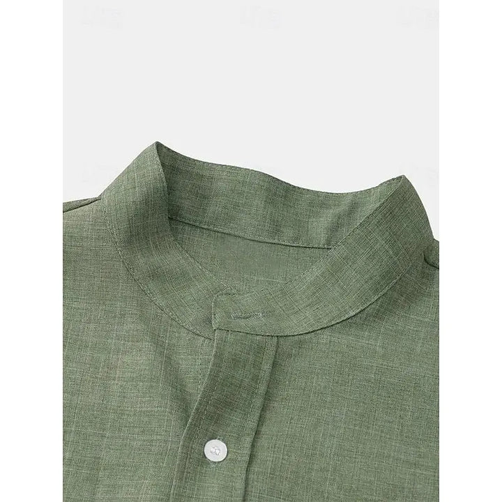 Tovren – Collo a Tunica in Lino, Camicia