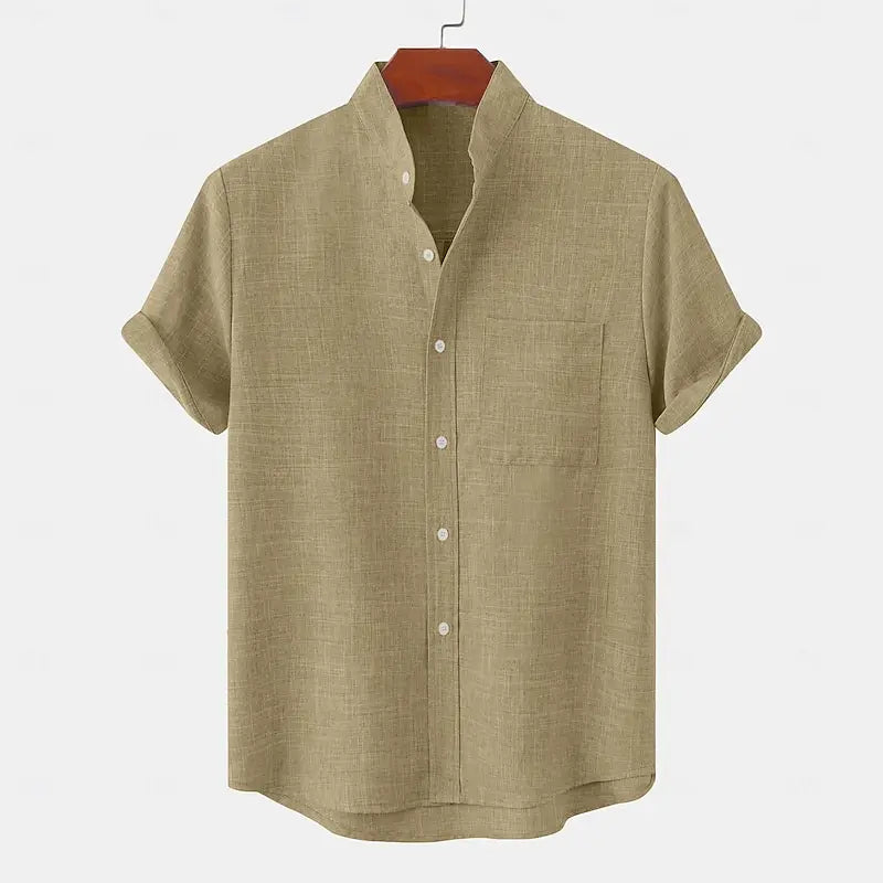 Tovren – Collo a Tunica in Lino, Camicia