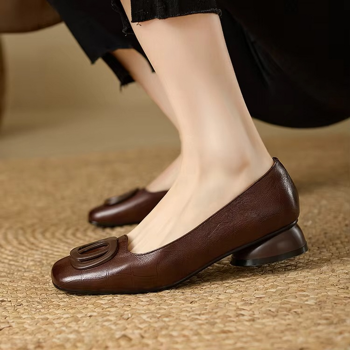 Luniva – Ballerine a Punta Quadrata