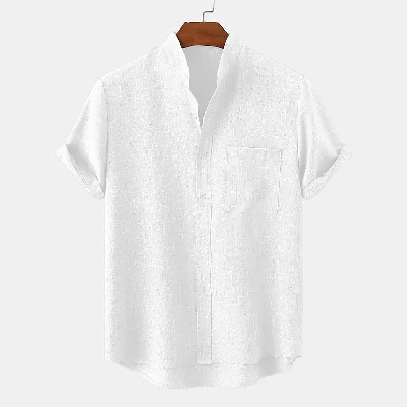 Tovren – Collo a Tunica in Lino, Camicia