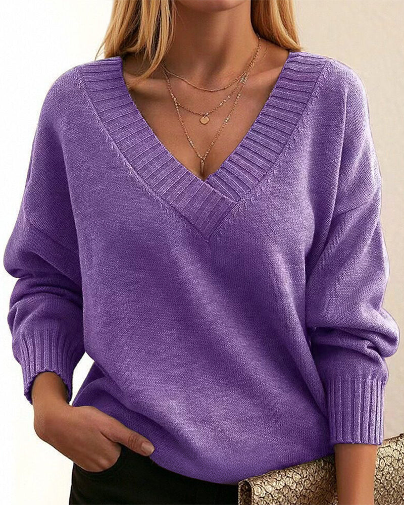 Zevina – Maglione a V