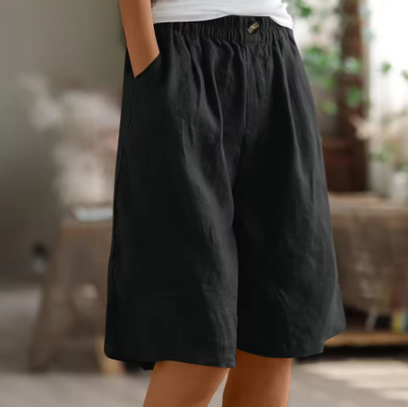 Mevira – Con Vita Elastica in Tessuto Pantaloni Corti