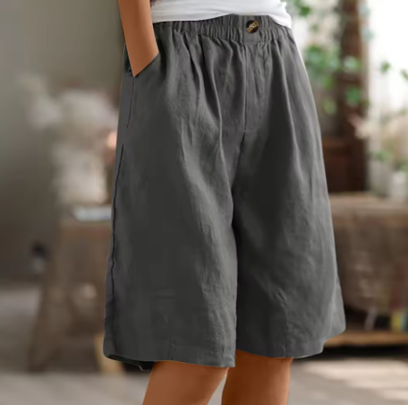 Mevira – Con Vita Elastica in Tessuto Pantaloni Corti
