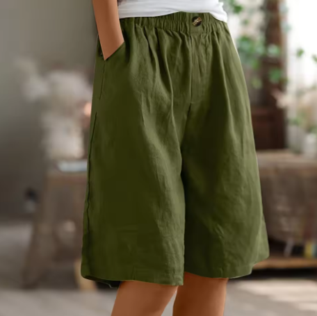 Mevira – Con Vita Elastica in Tessuto Pantaloni Corti