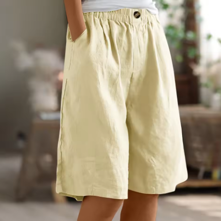 Mevira – Con Vita Elastica in Tessuto Pantaloni Corti