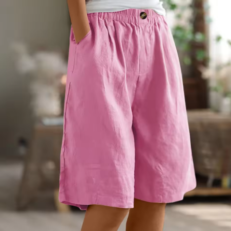 Mevira – Con Vita Elastica in Tessuto Pantaloni Corti