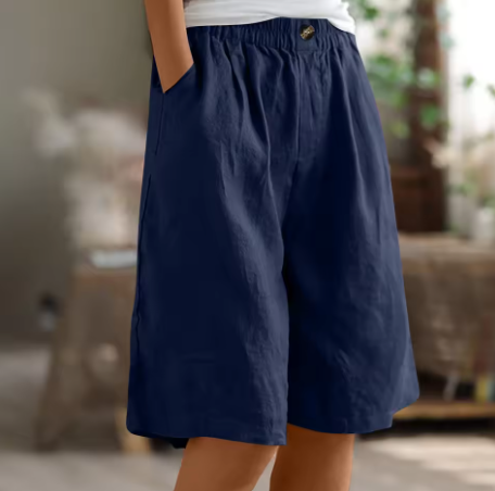 Mevira – Con Vita Elastica in Tessuto Pantaloni Corti