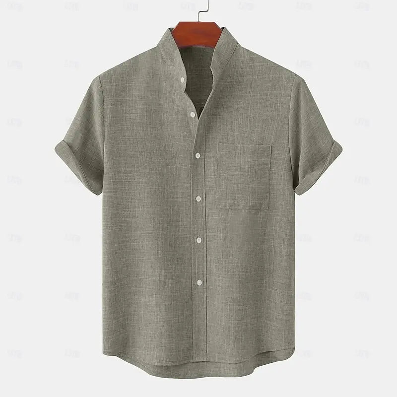 Tovren – Collo a Tunica in Lino, Camicia