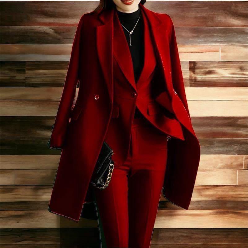 Chiswick - Completo Cappotto e Giacca Su Misura in Lana e Cotone Spazzolati