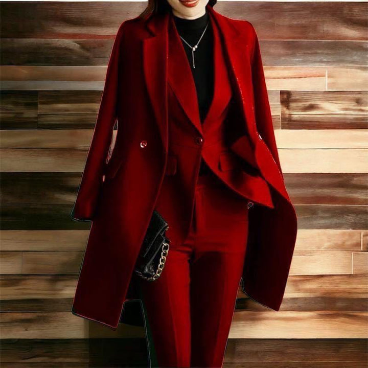 Chiswick - Completo Cappotto e Giacca Su Misura in Lana e Cotone Spazzolati