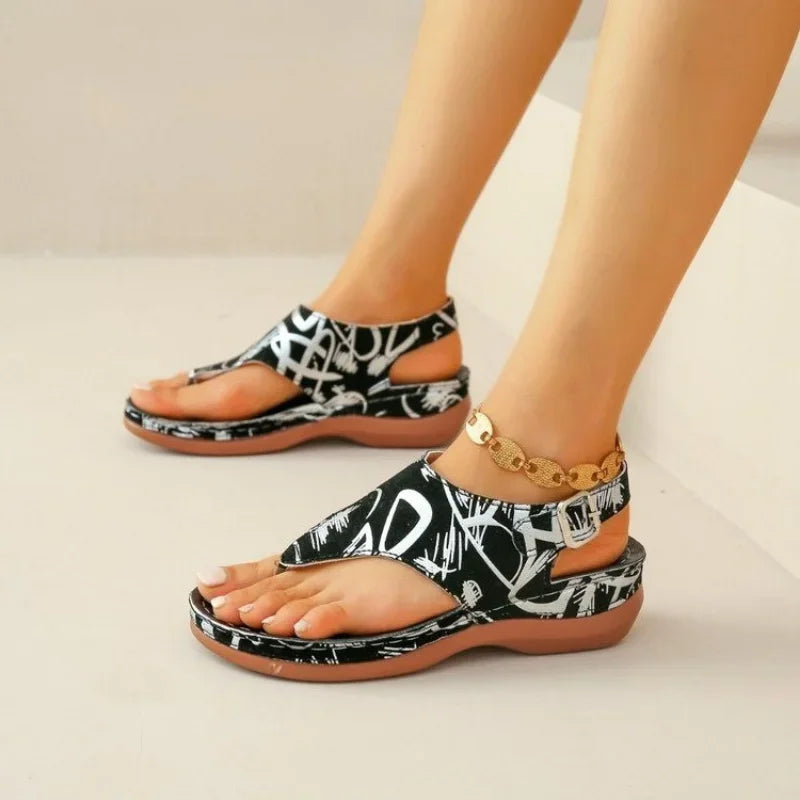 Calira – Sandali con Tacco a Zeppa