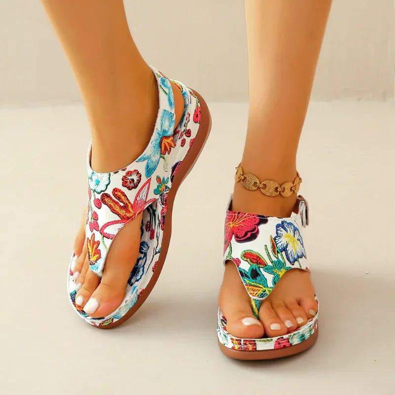 Calira – Sandali con Tacco a Zeppa