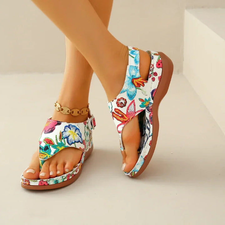 Calira – Sandali con Tacco a Zeppa