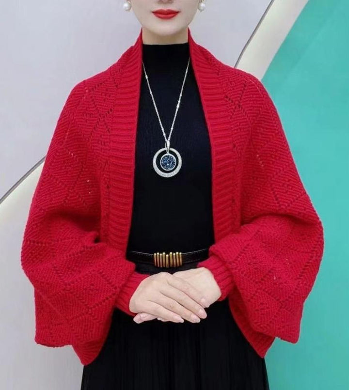 Eryla – Cardigan in Maglia a Punto Rete