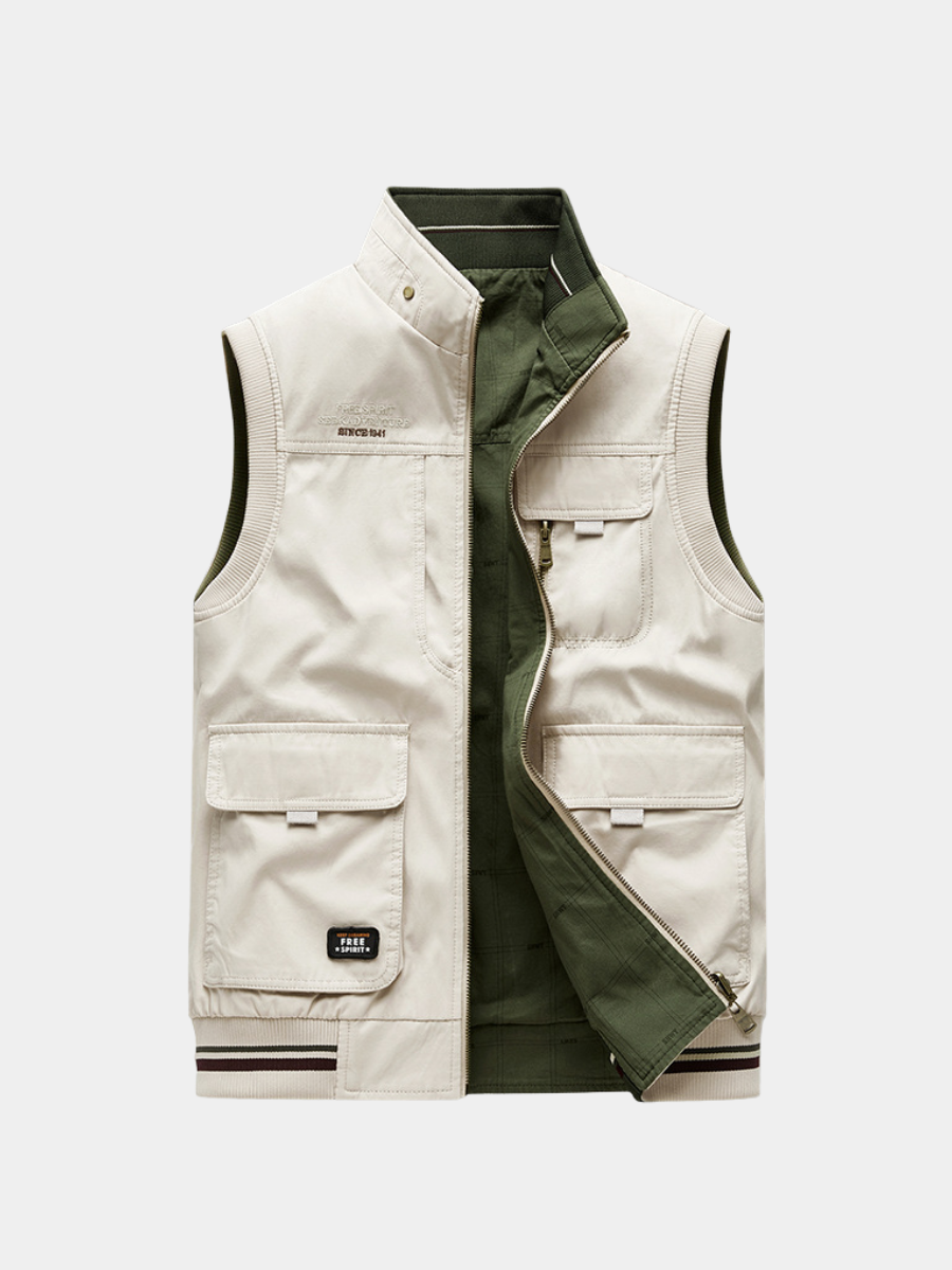 Grosvenor - Gilet in Tessuto Tecnico Snodato