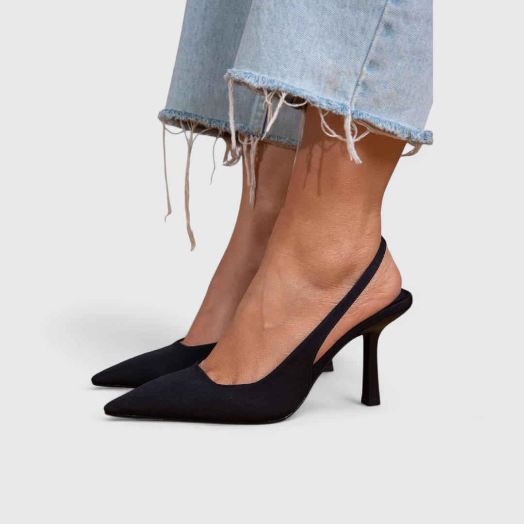 Kalira – Stampa Leopardata su Scarpe con Tacco