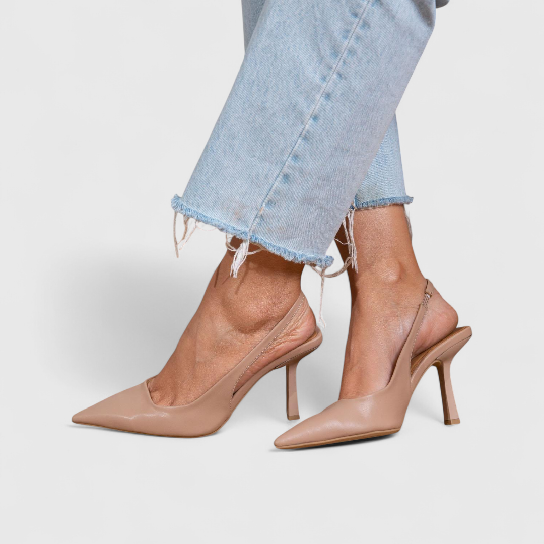 Kalira – Stampa Leopardata su Scarpe con Tacco