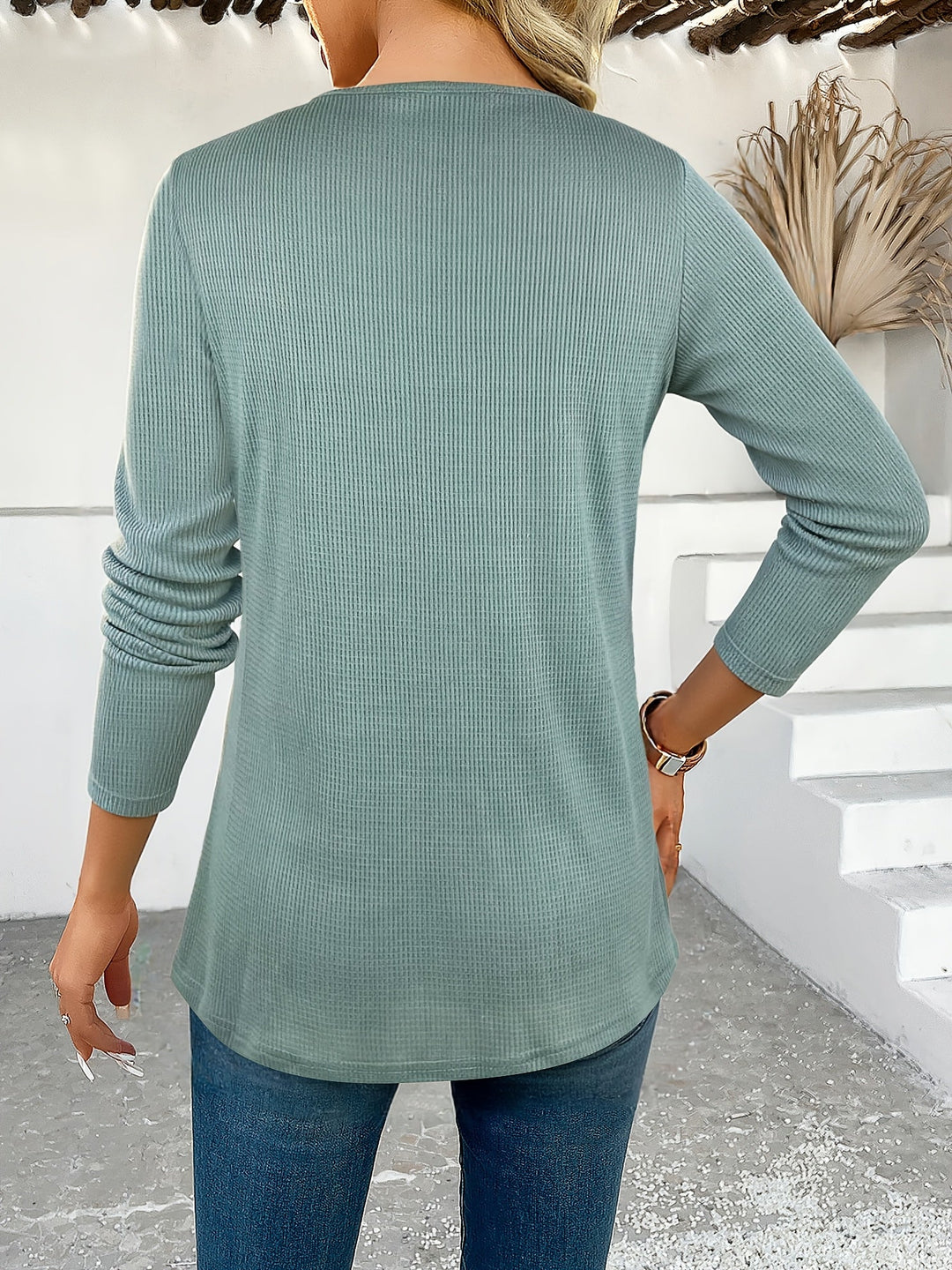 Tivora – Effetto Due Pezzi in Maglia Top