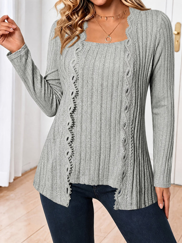 Zirela – A Strati in Maglia Stretch Top