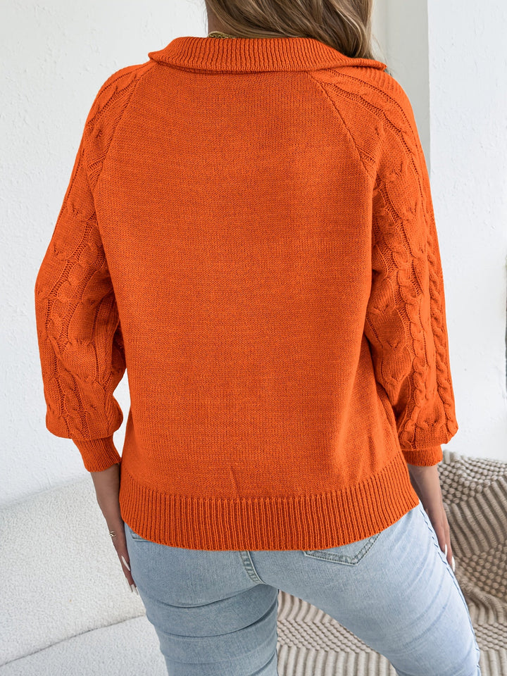 Mevira – Maniche a Lanterna in Maglia, Maglione