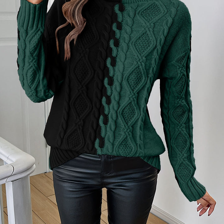 Nerise – A Righe Verticali in Maglia, Blusa