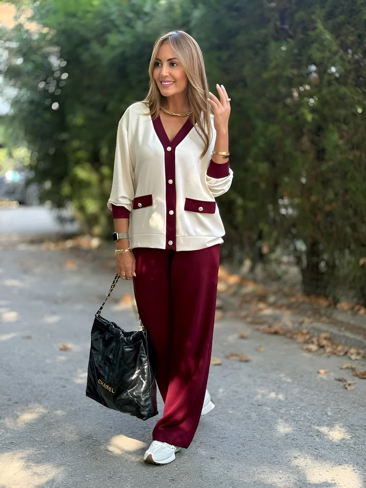 Evoria – Su Misura Completo Cardigan e Pantaloni