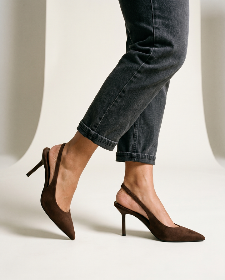 Leopardati Slingback Tacchi