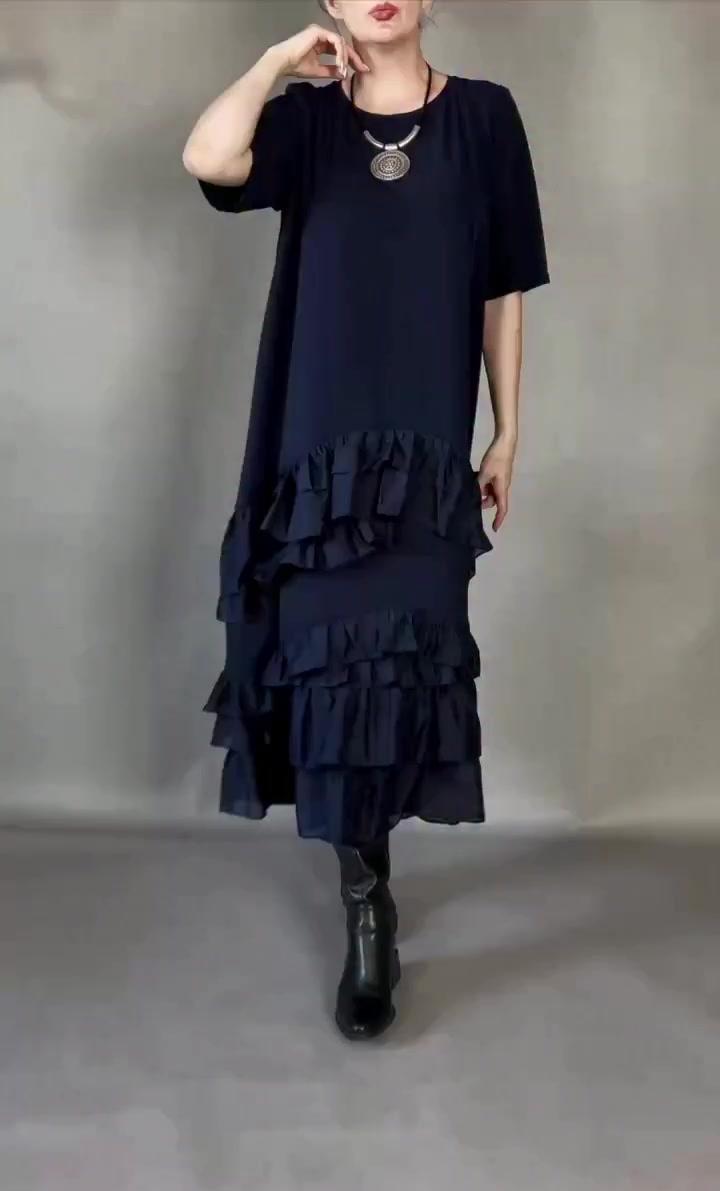 Eversley - Abito Lungo Elegante Morbido al Tatto