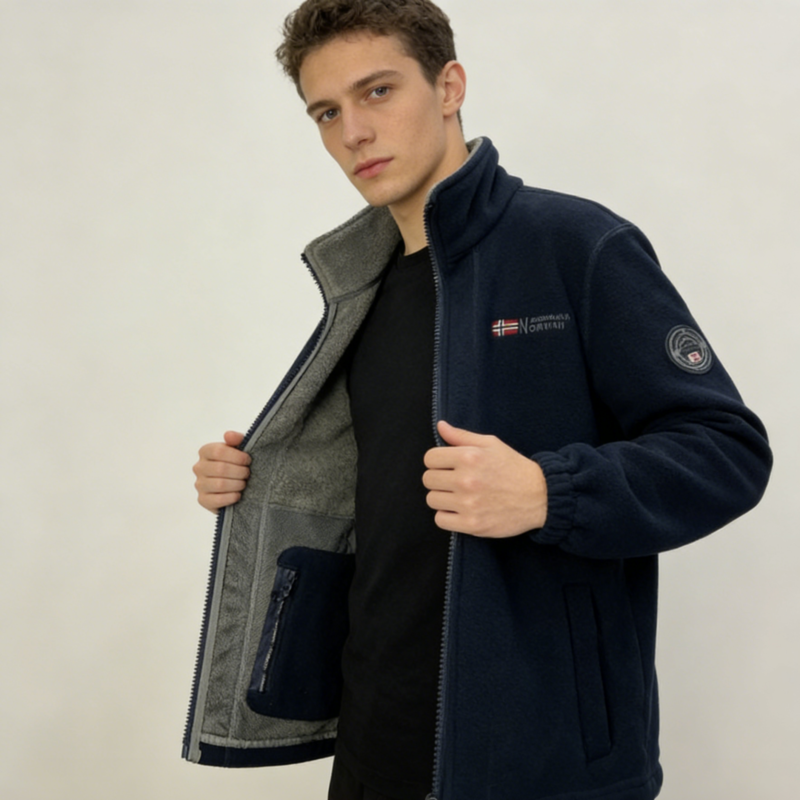 Montague - Cappotto in Lana Vellutato e Isolante